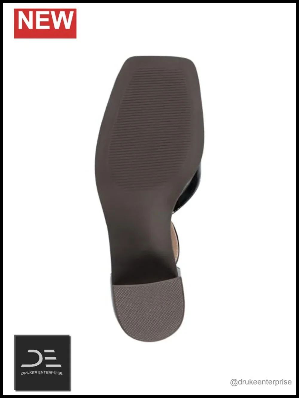 Journee Collection Womens Evangeline Chunky Stacked Block Heel Open Square Toe